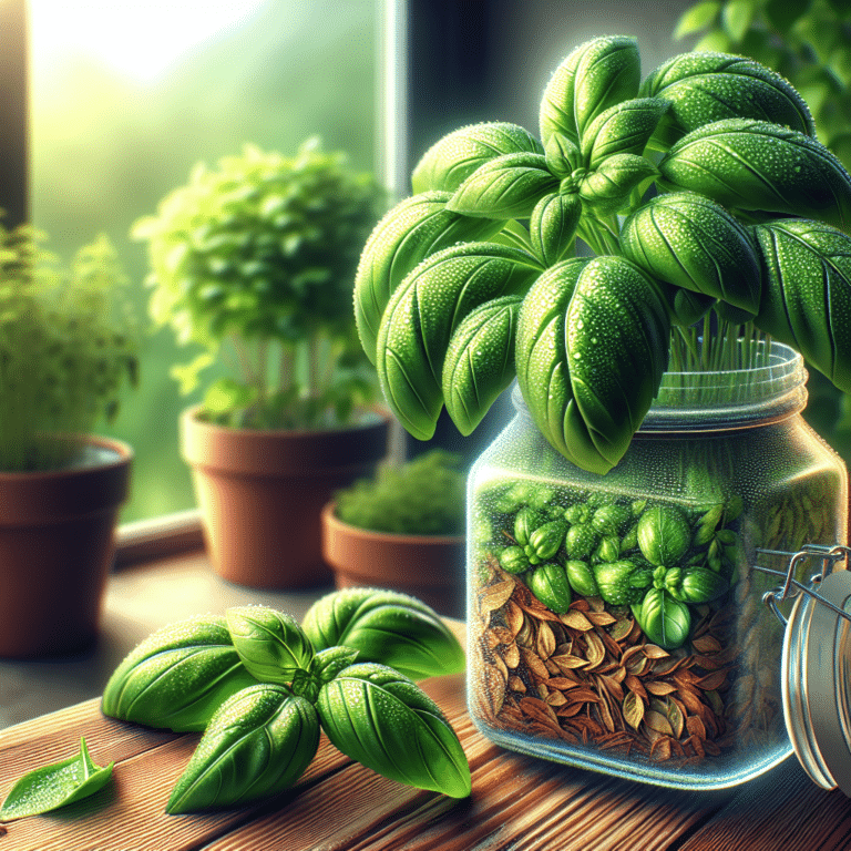 Storing and Preserving Your Indoor Garden Basil