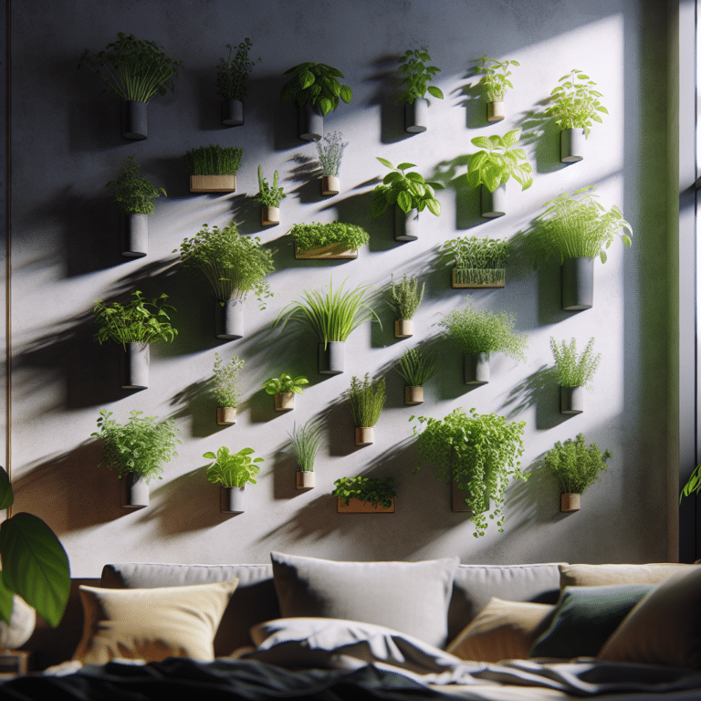 Bring the Green Indoors: DIY Wall-Mounted Herb Garden