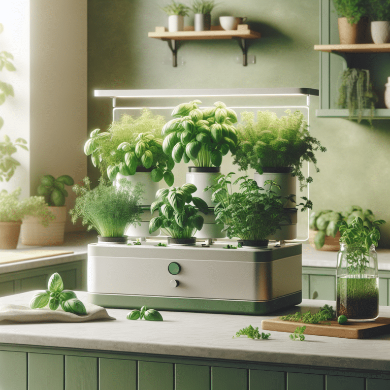 Go Green: Build Your Own Countertop Hydroponic Herb Garden
