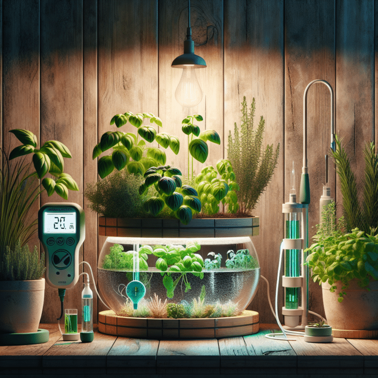 Monitoring pH and Water Levels: A Must for Indoor Herb Gardening