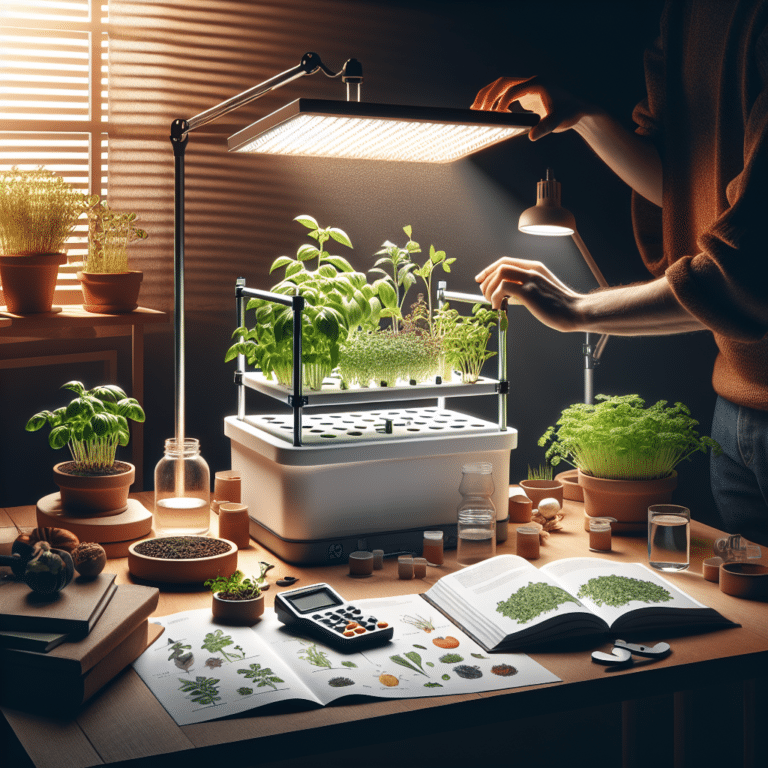 Beginner’s Guide to Hydroponic Herb Gardening