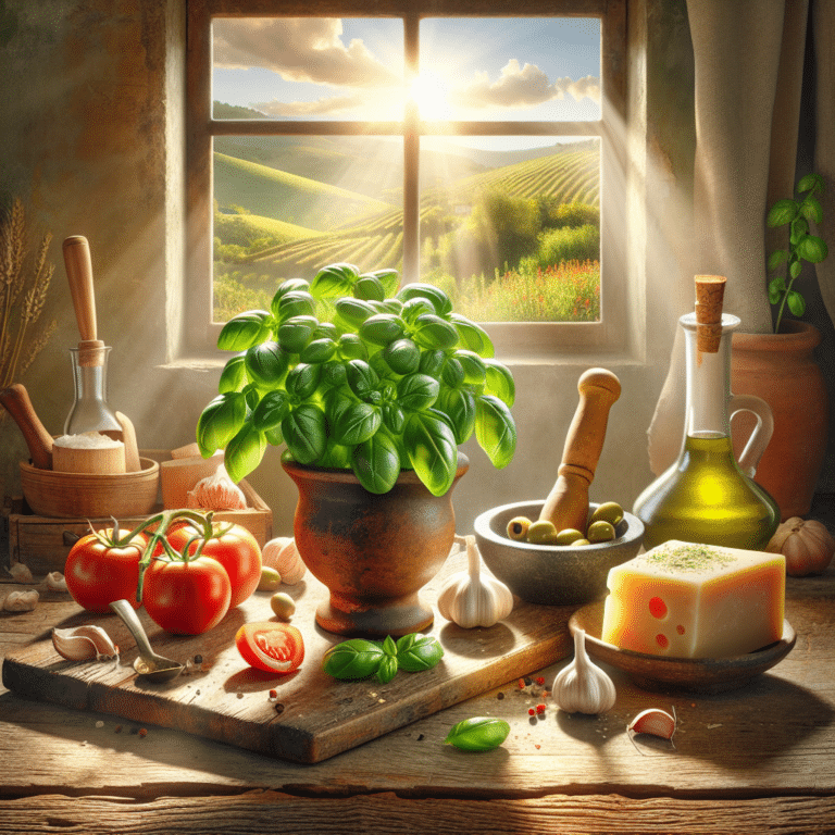 Using Fresh Basil in Italian Dishes