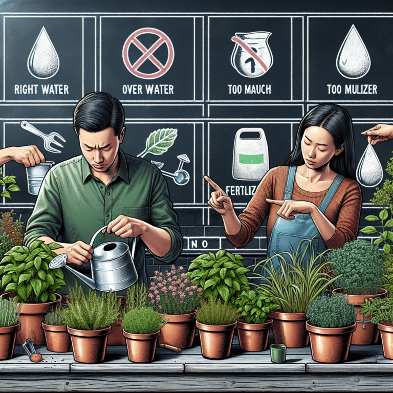 Common Beginner Mistakes in Indoor Herb Gardening and How to Avoid Them