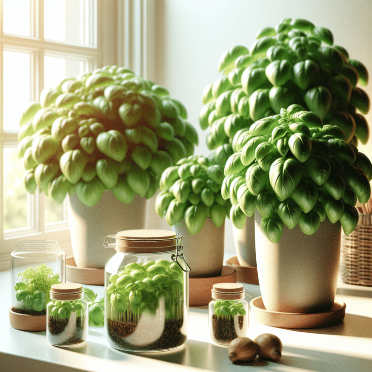 Storing and Preserving Your Indoor Garden Basil