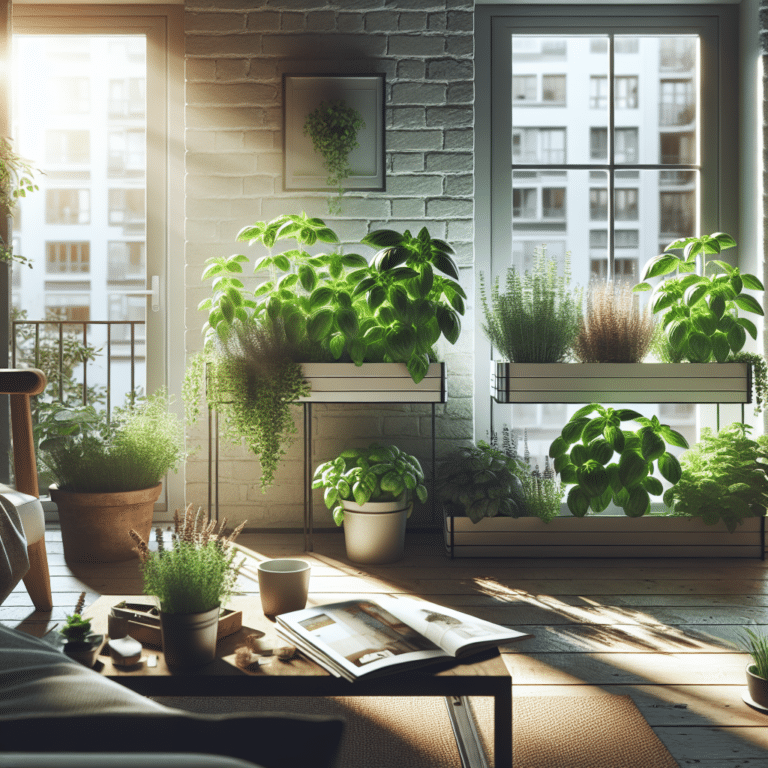 Growing Aromatic Basil and Mint in Your Apartment