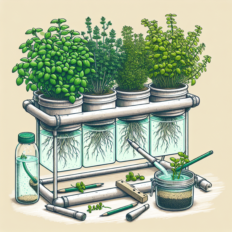 Water-Based Wonder: DIY Hydroponic Herb Planters