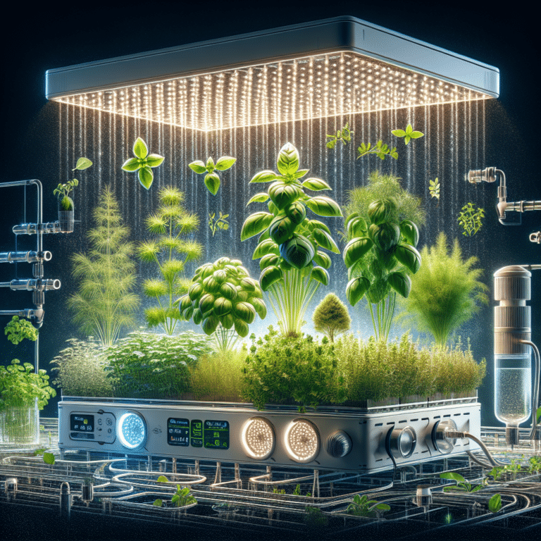 Maximizing Growth in Hydroponic Herb Gardens