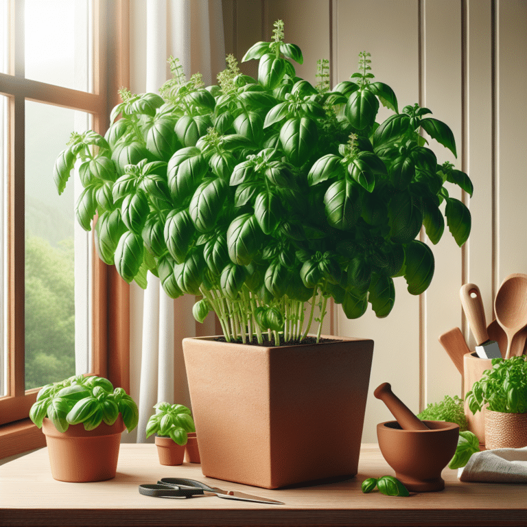 Growing and Using Fresh Basil Indoors