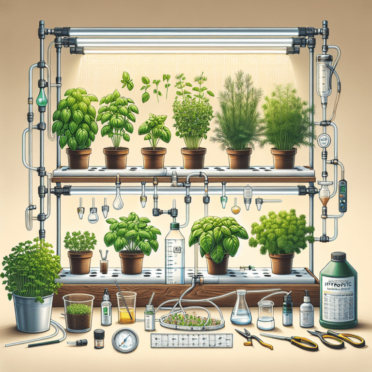 Building the Perfect DIY Hydroponic Herb System