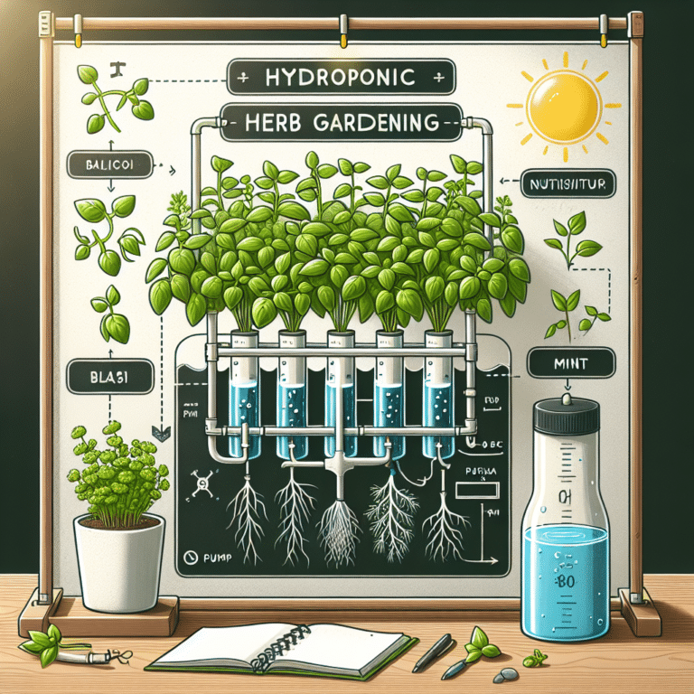 Beginner’s Guide to Hydroponic Herb Gardening