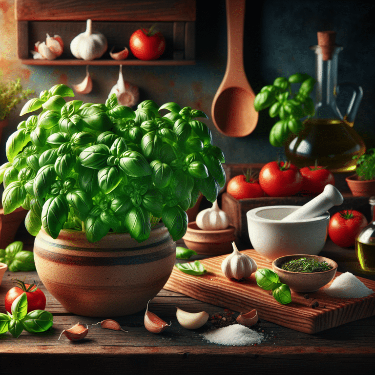 Perk Up Your Recipes with Indoor-Grown Basil