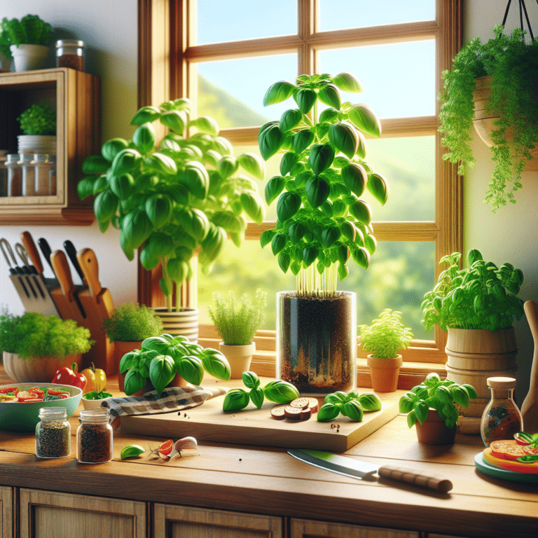 Spicing up Your Dishes with Freshly Grown Indoor Basil