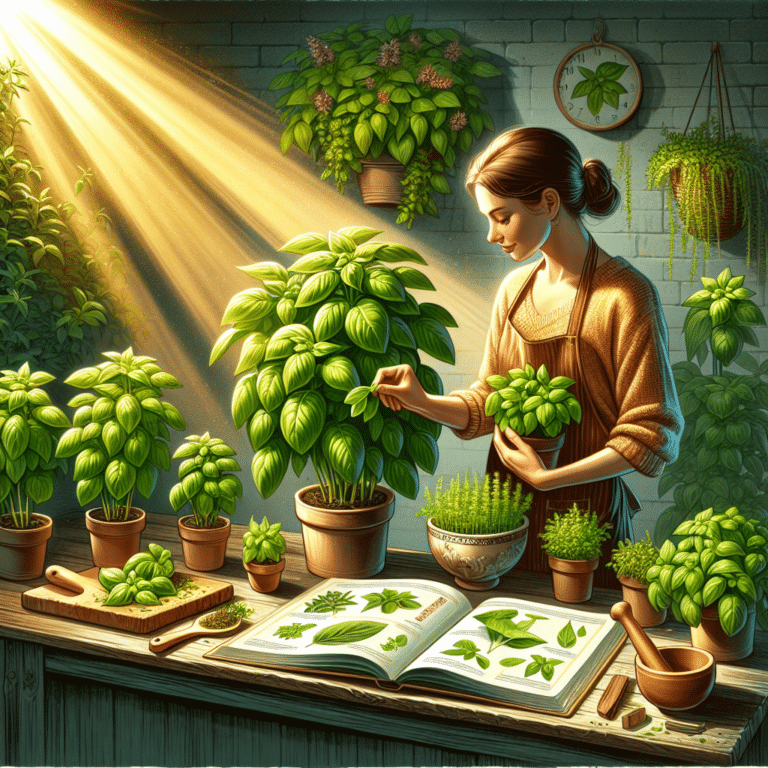 Utilizing Fresh Basil from Your Indoor Garden: A Guide