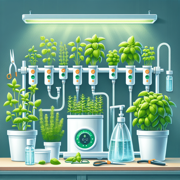 The Basics: How to Grow Hydroponic Herbs at Home