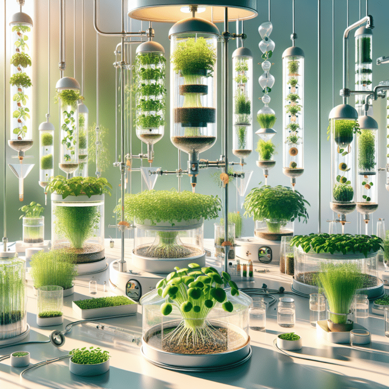 Unique Hydroponic Systems for Herbs