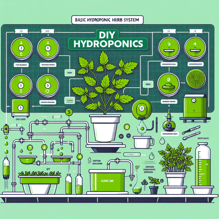 Step-by-Step DIY Hydroponic Herb System for Absolute Beginners