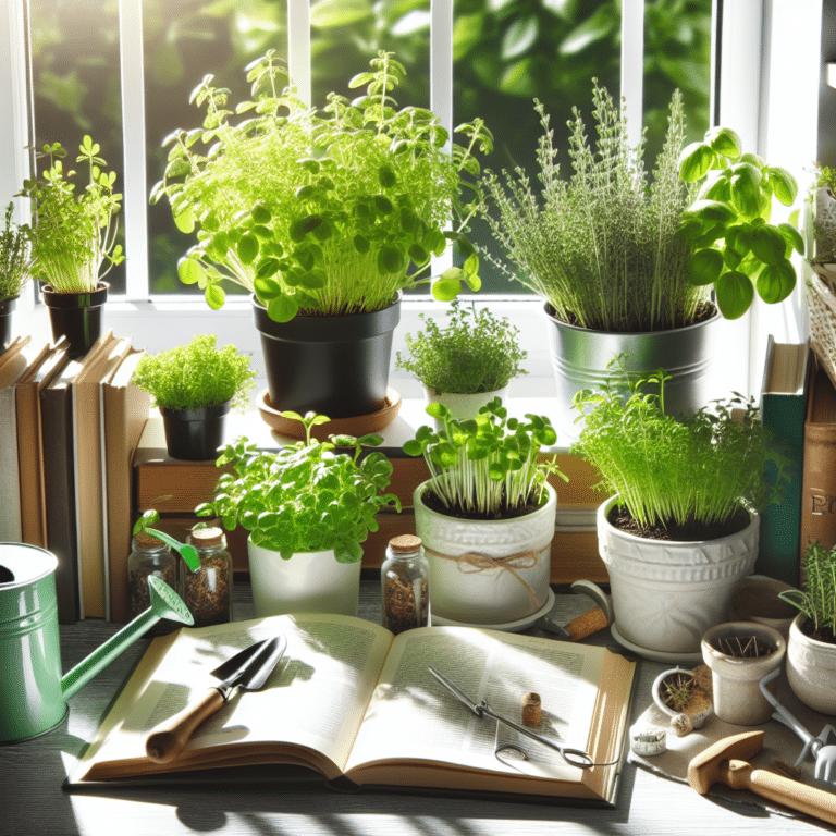 Growing Culinary Herbs Indoors: A Beginner's Guide