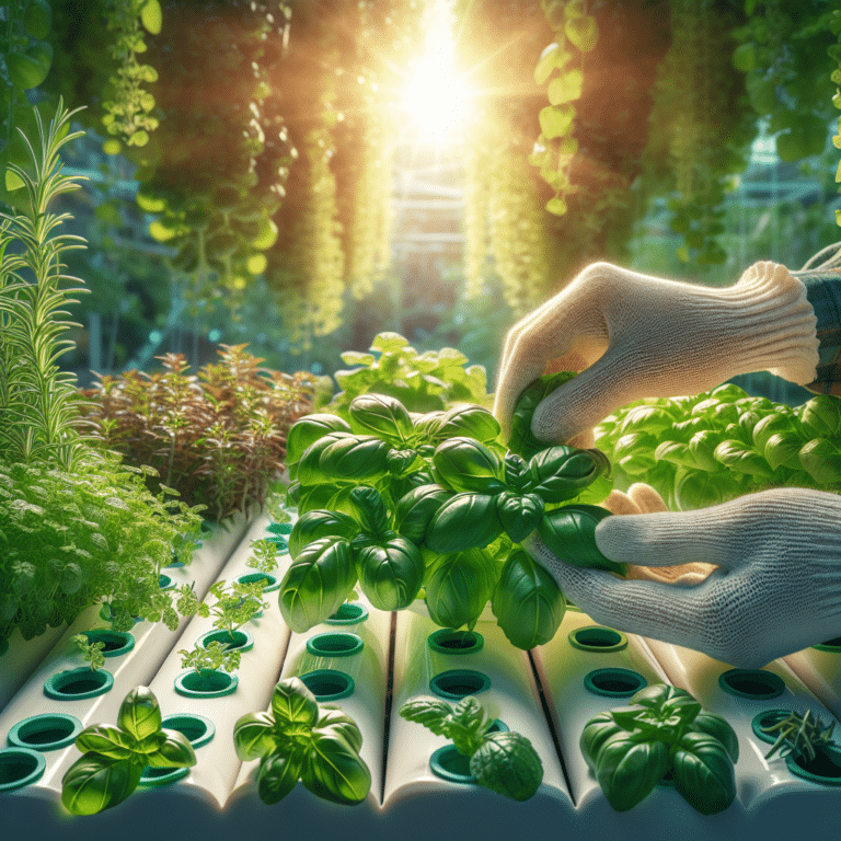 The Hydroponic Herb Growers Harvest Guide