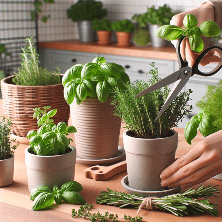 Indoor Herb Harvesting: A Comprehensive Guide
