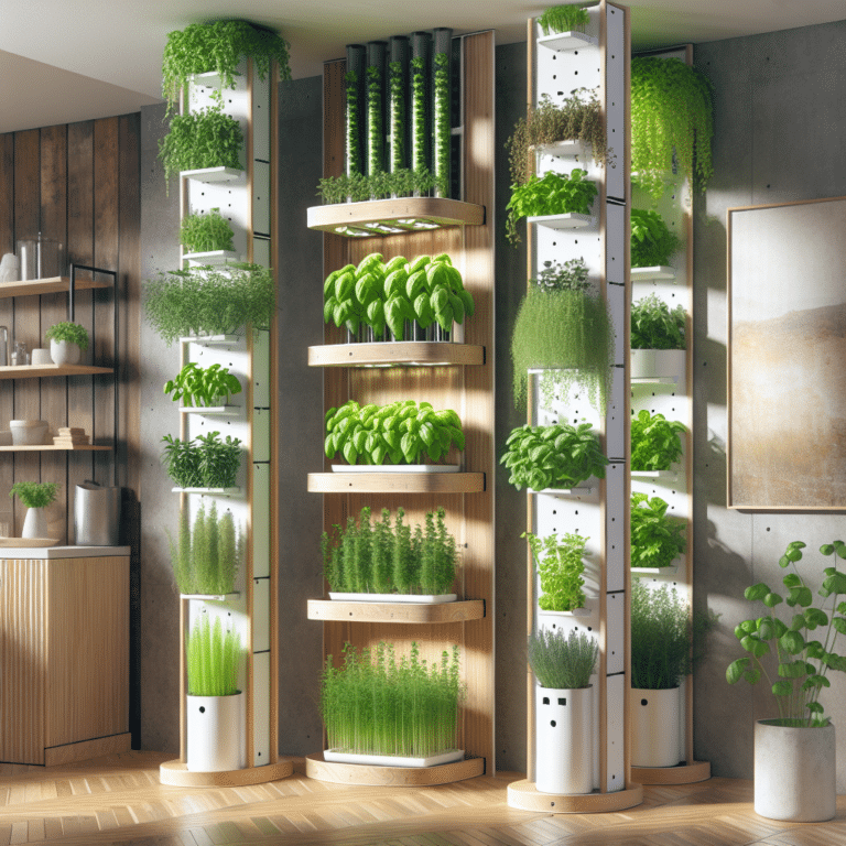 Vertical Hydroponics: A Space-Saving DIY Herb Garden Solution