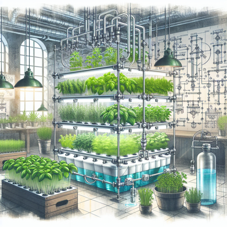In-Depth Guide to Building Your Own Indoor Hydroponic Herb System