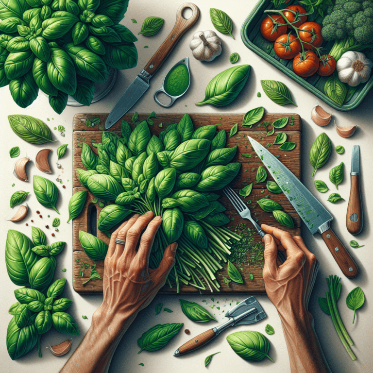 From Garden to Table: Cooking with Indoor Basil Plant