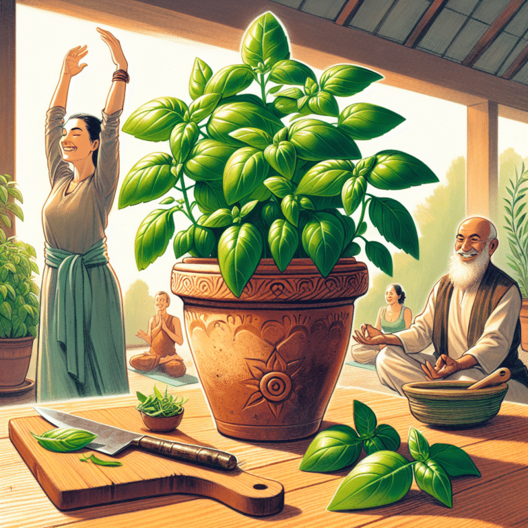 Spice Up Your Life with Healthy Indoor Basil