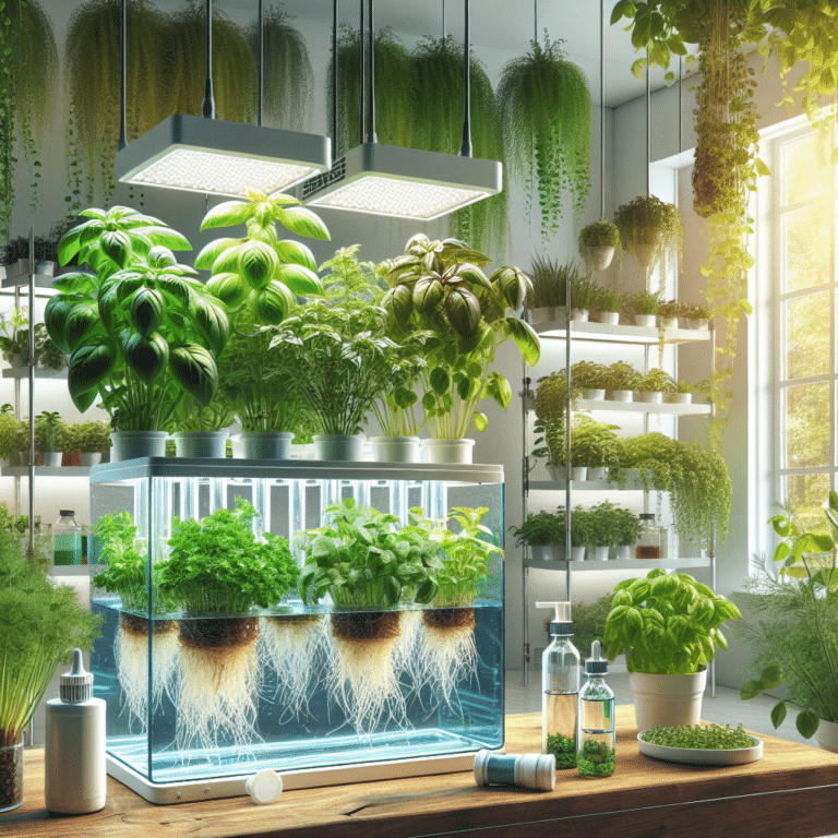 A Novice’s Guide to Hydroponic Indoor Herb Gardening