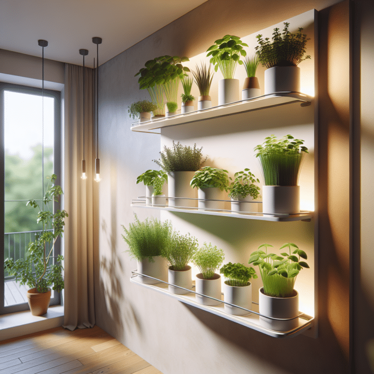 Creating a Space-Saving Indoor Herb Setup at Home