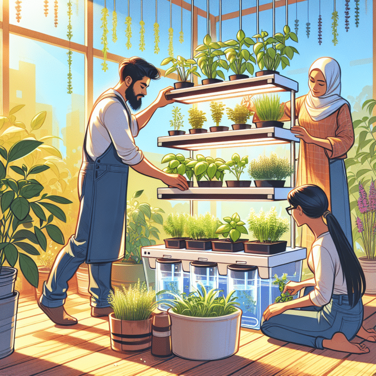 Successfully Transplanting Herbs to a Hydroponic System