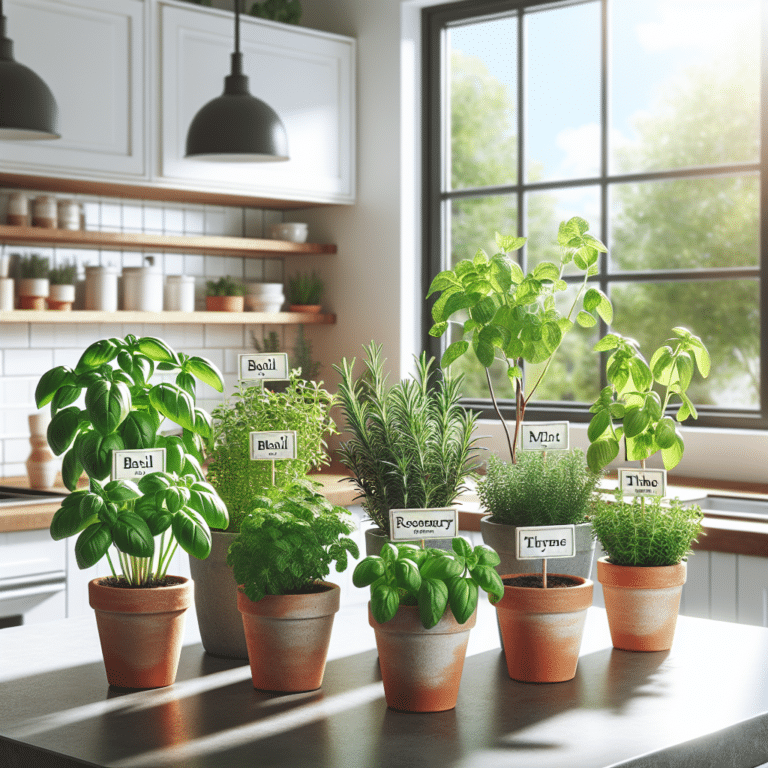 How to Build a Small Kitchen Herb Garden
