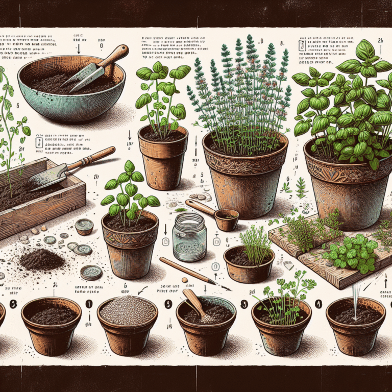 How to Build a Small Kitchen Herb Garden