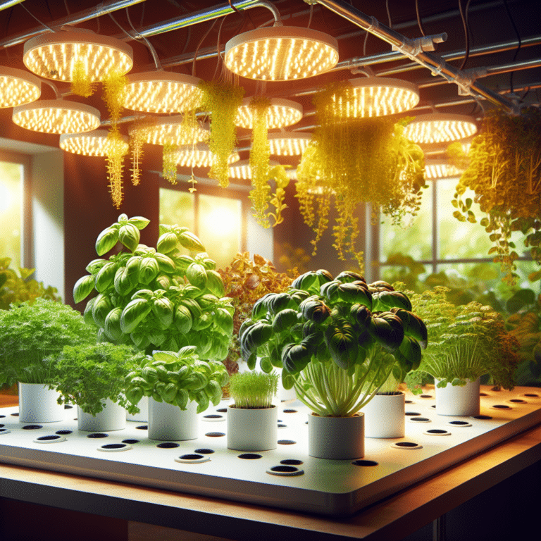 Preventing Common Herb Diseases in Indoor Hydroponics