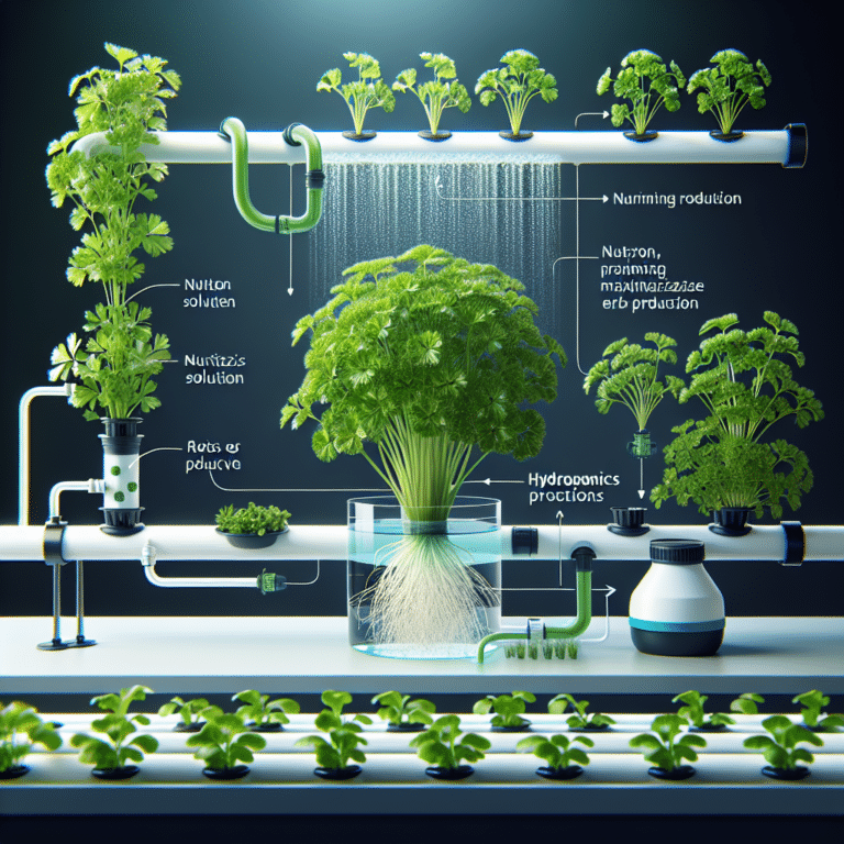 Maximizing Herb Production with Hydroponics: The Parsley Case Study