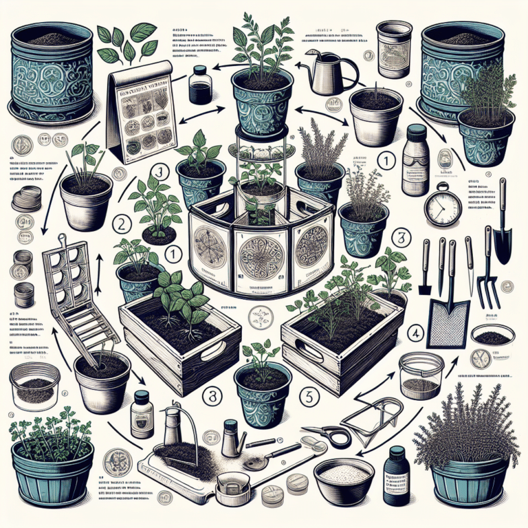 Step-by-Step DIY Guide to Build a Small Kitchen Herb Garden