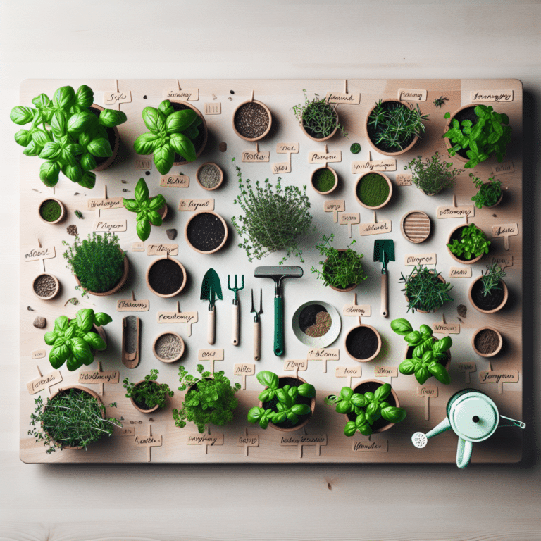 The Simple Art of Making a Countertop Herb Garden