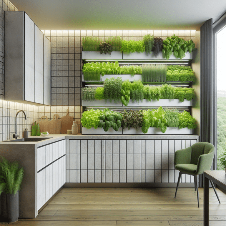 How Hydroponics Saves Space in Small Kitchens