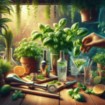 Creating Basil Infused Cocktails from Your Indoor Garden