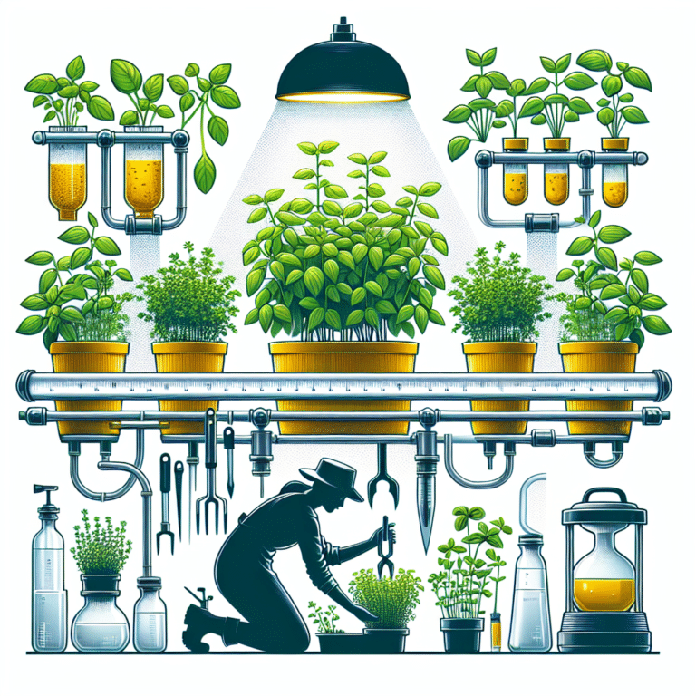 Guidelines for Harvesting Herbs from Hydroponic Systems