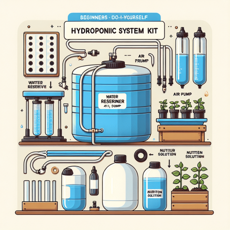  "DIY Hydroponic Kit for Beginners