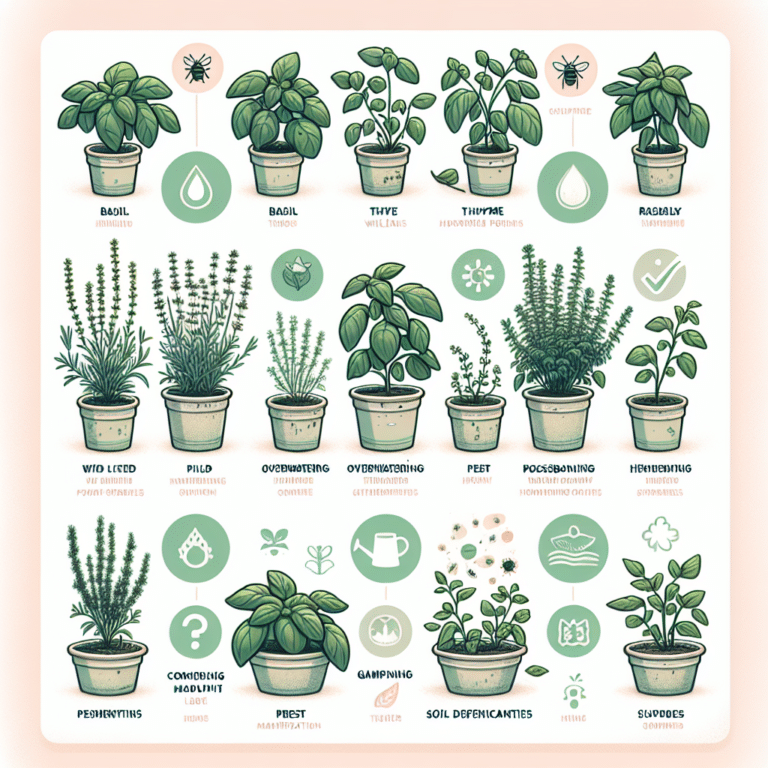 Troubleshooting Common Indoor Herb Gardening Problems