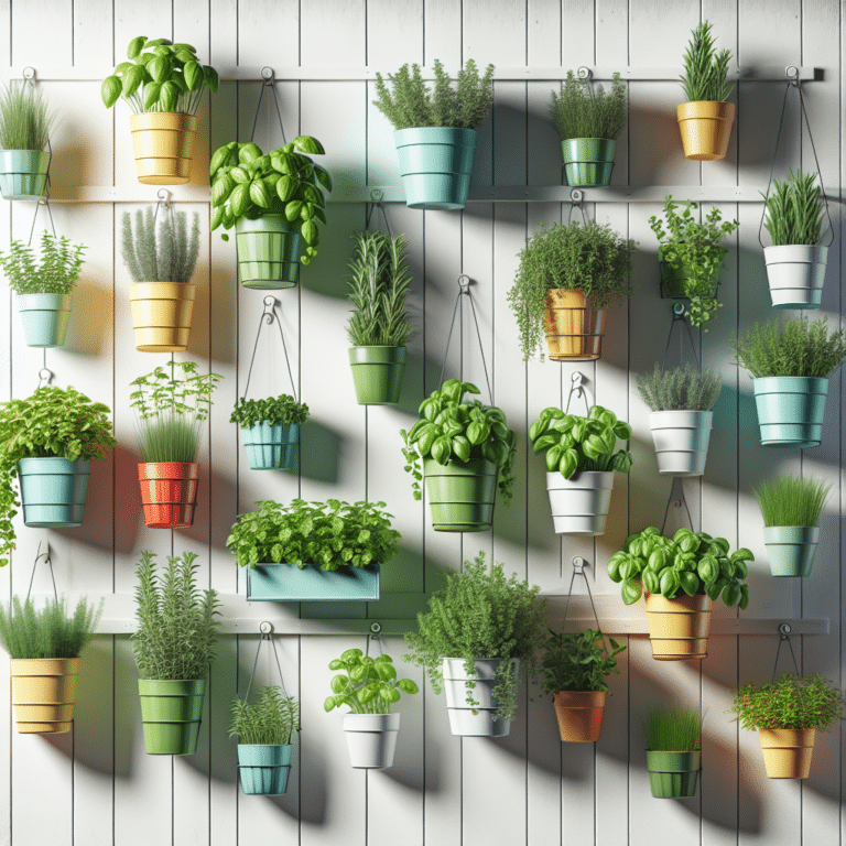  "DIY Vertical Herb Garden for Tiny Spaces
