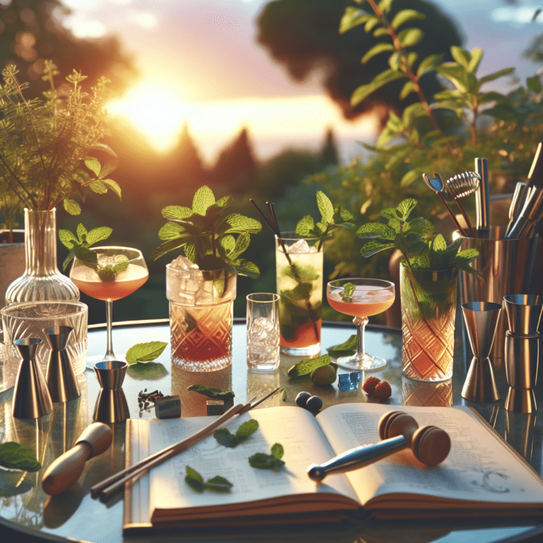 Getting Creative with Mint in Cocktails
