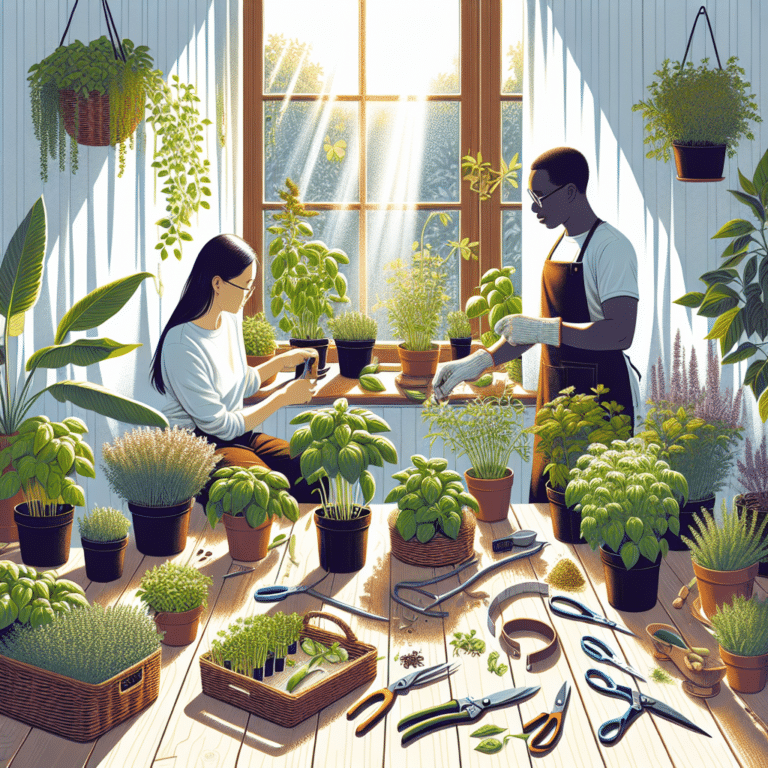 Top Beginner’s Guide to Pruning and Harvesting Indoor Herbs